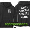 Anti Social Social Club Front Back Hoodie