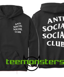 Anti Social Social Club Front Back Hoodie