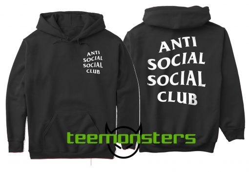 Anti Social Social Club Front Back Hoodie