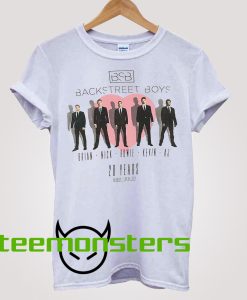 Backstreet Boys 20 Year Tour T-shirt