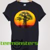 Baobab Tree At Sunset T-shirt