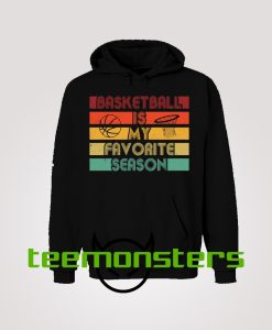 Basketball Favorite Season Vintage Hoodie