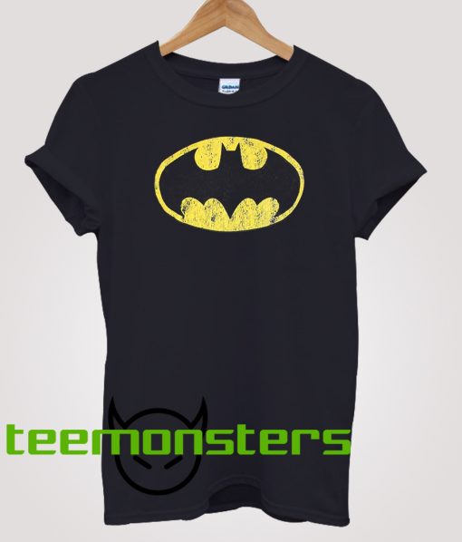 Batman Distressed Logo T-shirt