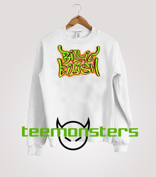 Billie Eilish Grafitti Sweatshirt