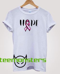 Breast Cancer Hope Pink Ribbon T-Shirt