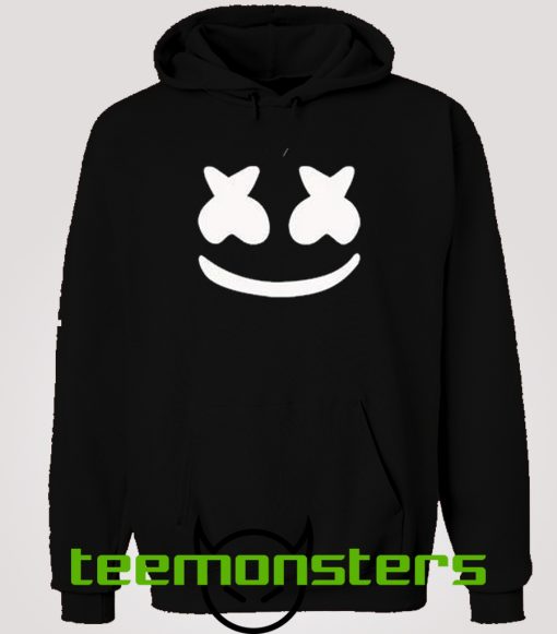 Dj Marshmello Face Hoodie