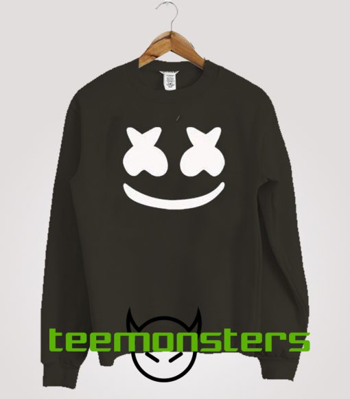 Dj Marshmello Face Sweatshirt