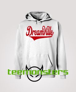 Dreamville Red Text Hoodie