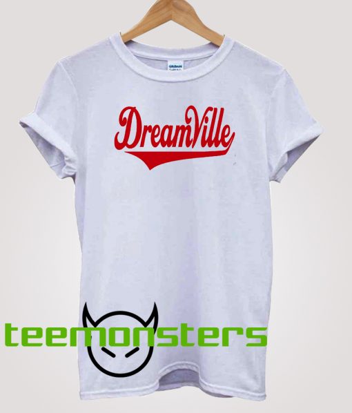 Dreamville Red Text T-shirt