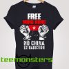 Free Hong Kong No China Extradiction T-shirt