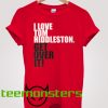 Get Over It I Love Tom Hiddleston T-shirt