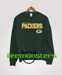 Green Bay Packers text Logo Sweatshirt