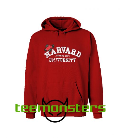 Harvard University Rose Hoodie