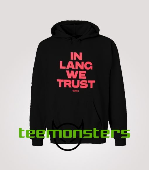 Helmut Lang-In Lang We Hoodie