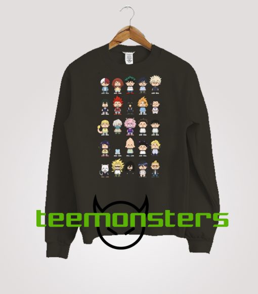 Hero Academia Class 1A Sweatshirt