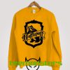 Hufflepuff Black Logo Sweatshirt