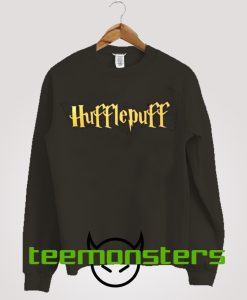 Hufflepuff Text Harry Potter Sweatshirt