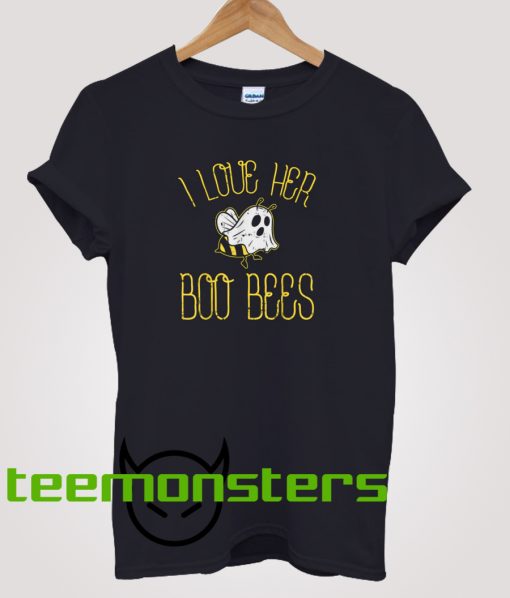 I Love Her Boo Bees T-Shirt