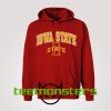 Iowa State text logo Hoodie