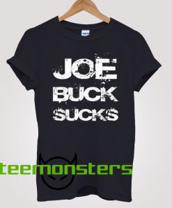 Joe Buck Sucks White Splash T-shirt