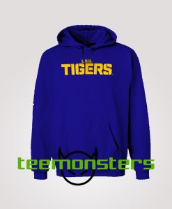 LSU Tigers Text Hoodie