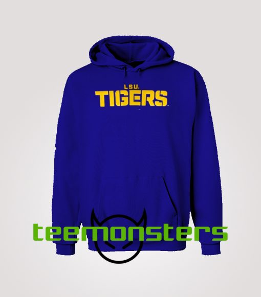 LSU Tigers Text Hoodie