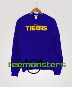 LSU Tigers Text Sweatshirt