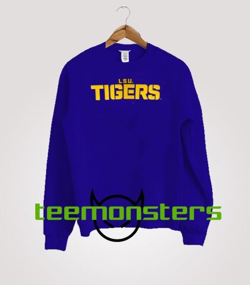 LSU Tigers Text Sweatshirt