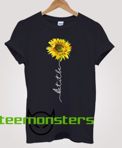 Let It Be Sunflower T-shirt