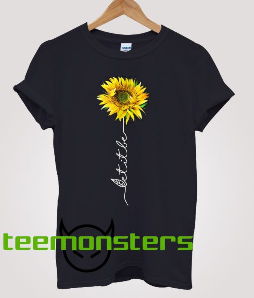 Let It Be Sunflower T-shirt