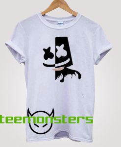 Marshmello Black White T-shirt