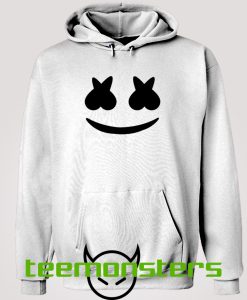 Marshmello Logo Face Hoodie