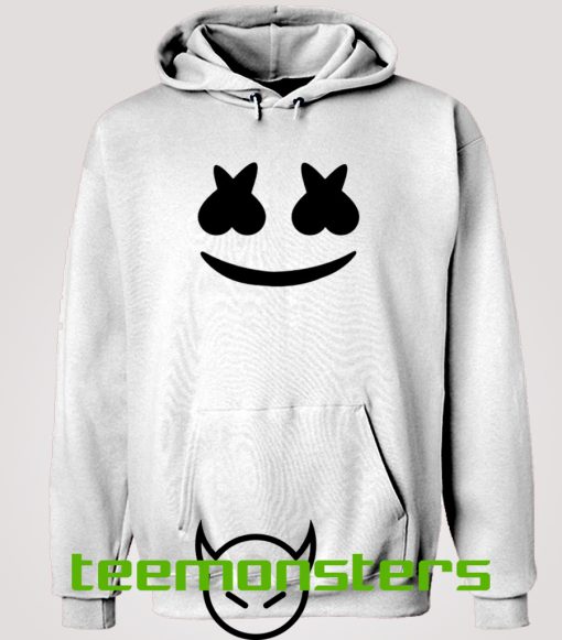 Marshmello Logo Face Hoodie