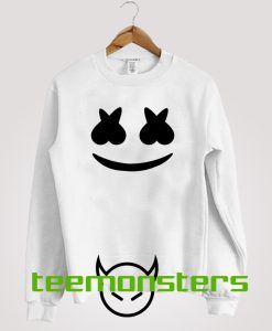 Marshmello Logo Face Sweatshirt