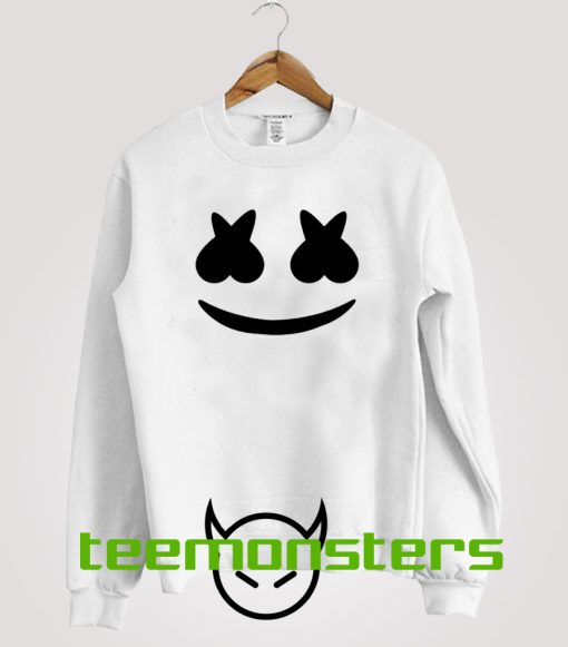 Marshmello Logo Face Sweatshirt