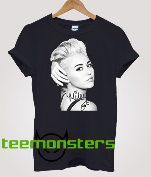 Miley Cyrus signature T-shirt