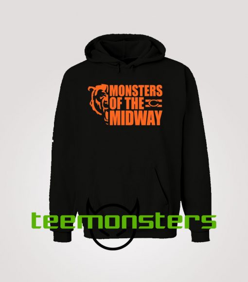 Monsters Of The Midway Chicago Bears Hoodie