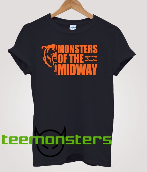 Monsters Of The Midway Chicago Bears T-shirt