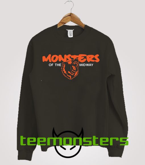 Monsters Of The Midway New Sweatshirt