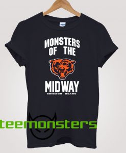 Monsters of Midway Chicago Bears T-shirt