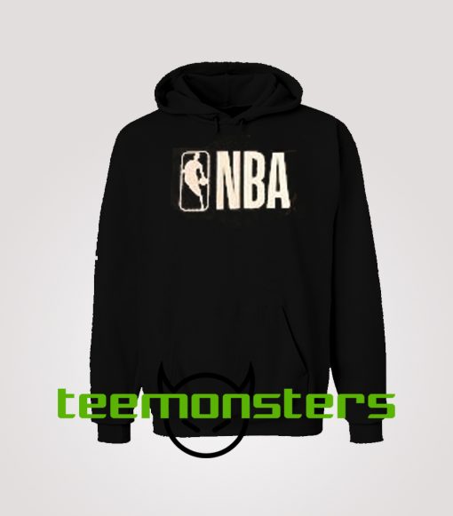 NBA white logo Hoodie