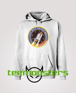 Nasa !00th Space Mission Hoodie