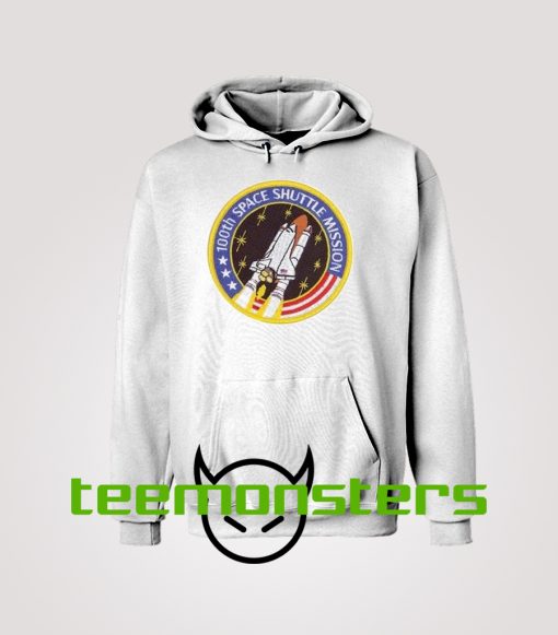 Nasa !00th Space Mission Hoodie