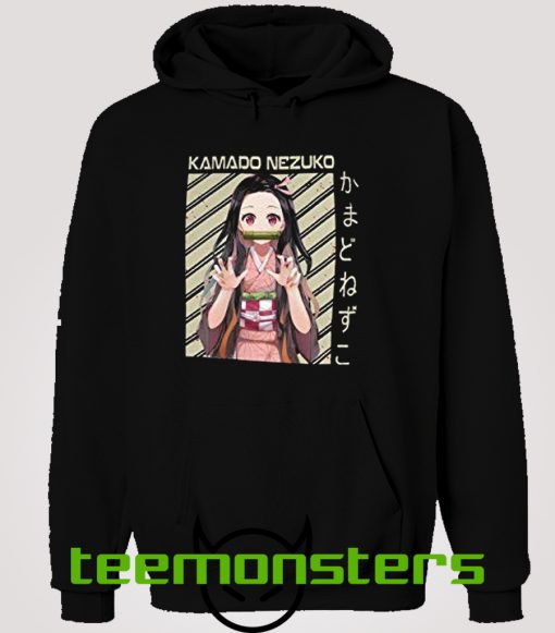 Nezuko Kamado Demon Slayer Kimetsu no Yaiba Hoodie