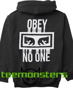 Obey No One Back Hoodie