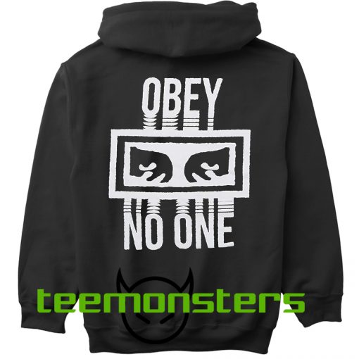 Obey No One Back Hoodie