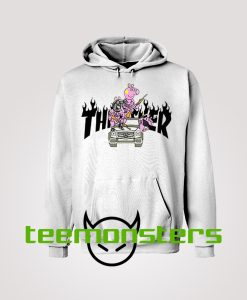 Peppa Pig Gangster Thrasher Hoodie