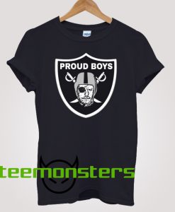 Proud Boys Raiders Logo T-shirt