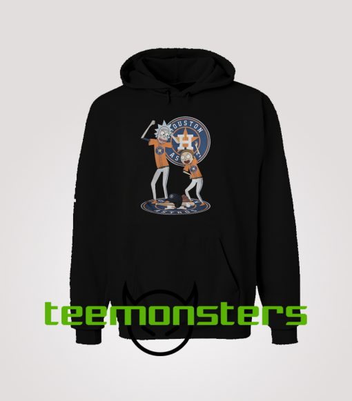 Rick Morty Houston Astros Hoodie