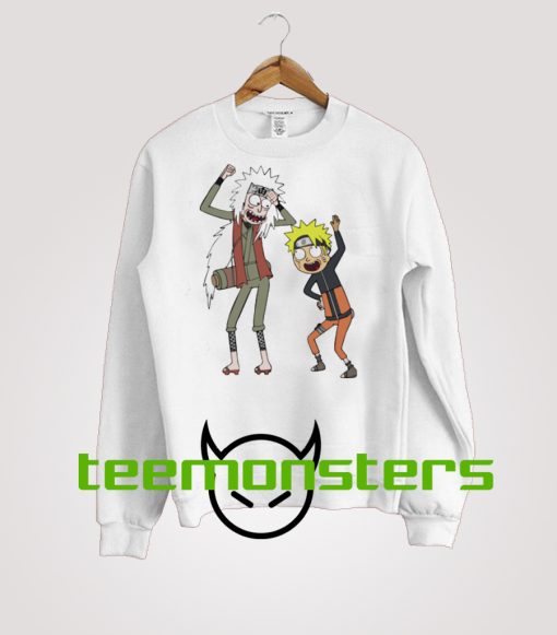 Rick Morty Naruto Jiraya Sweatshirt